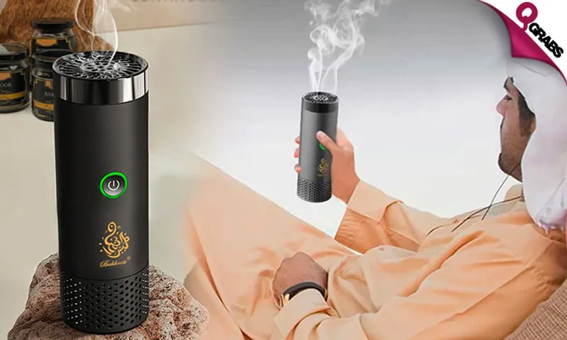 Bukhoor Burner with Detachable Hair Comb!